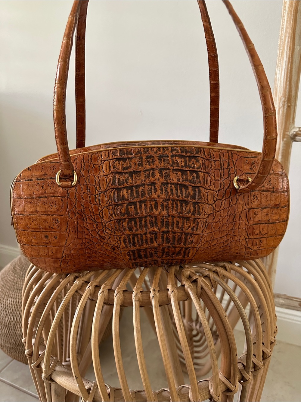 Vintage TARDINI ALLIGATOR PURSE